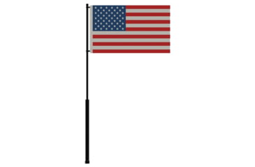 Image of Mate Series Flag Pole - 72in w/USA Flag, FP72USA