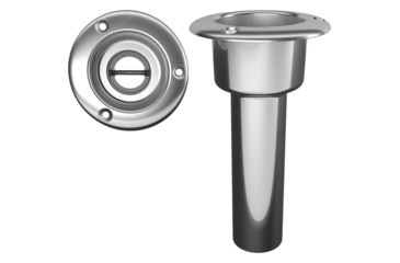 Image of Mate Series Stainless Steel 0 Rod &amp; Cup Holder - Open - Round Top 72506