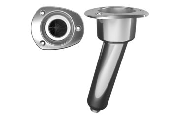 Image of Mate Series Stainless Steel 15 Rod &amp; Cup Holder - Drain - Oval Top 72511