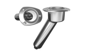 Image of Mate Series Stainless Steel 30 Rod &amp; Cup Holder - Drain - Oval Top 72510