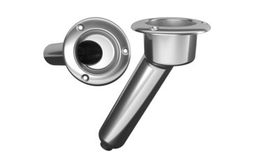 Image of Mate Series Stainless Steel 30 Rod &amp; Cup Holder - Drain - Round Top 72501