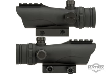 Image of Matrix 1x30mm SHR Polymer Red Dot Battle Sight, Black, 1x30SHR-B