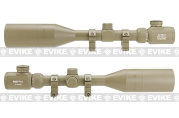 Image of Matrix 3-9x50mm Illuminated Reticle Sniper Scope, Tan, 3-9X50E Tan