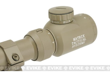 Image of Matrix 3-9x50mm Illuminated Reticle Sniper Scope, Tan, 3-9X50E Tan
