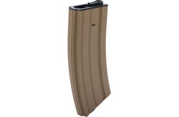 Image of Matrix 450 rd CYMA Delta Metal Airsoft AEG Rifles Magazine, M4/M16/MK16/L85 Series, Hi-Cap, Tan, Small, 50122 / M001 TN