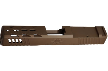 Image of USED Matrix Arms Alpha Glock 19 Gen 3 Pistol Slide, DLC Finish, Brown, Compact, MX19ADC, EDEMO1