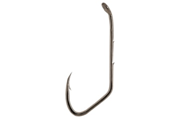Image of Matzuo Baitholder Sickle Down Eye Hook, Black, Size 8, 25 Pack, 140012-8