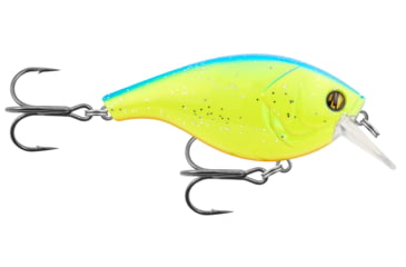 Image of Matzuo Furiko Pendulum Square Bill, Chartreuse Blue, 2.5in, MZPC25-CHBG