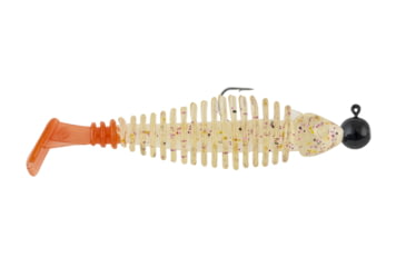 Image of Matzuo Gaikotsu Pre-Rigged Swimmer 2.5in 3pk, 1/8th oz Fire Tail Gold, GK2.5FTGOLD3PK