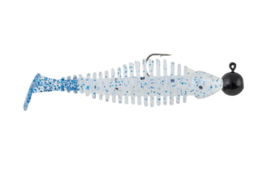Image of Matzuo Gaikotsu Pre-Rigged Swimmer 3.5in 3pk, 1/8th oz Oyster, GK3.5OYSTER3PK