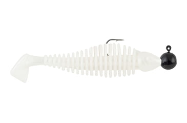 Image of Matzuo Gaikotsu Pre-Rigged Swimmer 3.5in 3pk, 1/8th oz Pearl, GK3.5PRL3PK