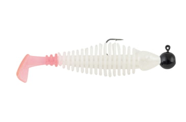 Image of Matzuo Gaikotsu Pre-Rigged Swimmer 3.5in 3pk, 1/8th oz Pink Pearl, GK3.5PNKPRL3PK