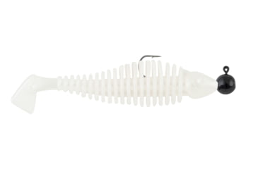 Image of Matzuo Gaikotsu Pre-Rigged Swimmer2.5in 3pk, 1/8th oz Pearl, GK2.5PRL3PK