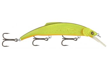 Image of Matzuo Kinchou Minnow Pike/Muskie Series Bait,5.5in,Lemon Steel 118776