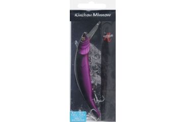 Image of Matzuo Kinchou Minnow Saltwater Series Bait,5.5in,Purple Black Back 118784