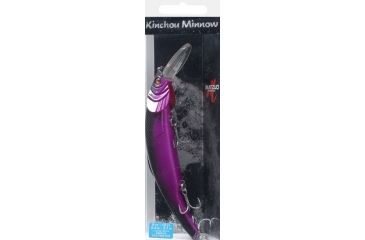 Image of Matzuo Kinchou Minnow Saltwater Series Bait,7.5in,Purple Black Back 114358