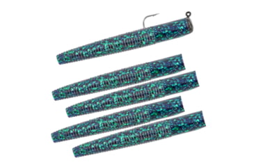 Image of Matzuo Ned Rig, Black/Blue, 1/16oz, 5 Per Pack, MZMFR116-BB