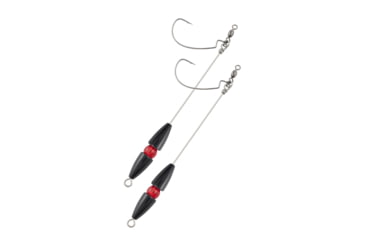 Image of Matzuo Tokyo Rig 1oz 2/0 Black Nickel 2pk, MTZ-TR2PK-12/0