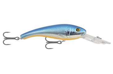 Image of Matzuo Tournament Crank 2.5in, Chrome/Blue, TC148-CHBOB