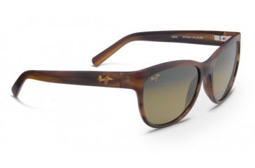 Image of Maui Jim Ailana - Universal Fit Sunglasses, HCL Bronze, Matte Chocolate HS273N-01M