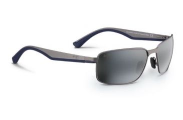 Image of Maui Jim Backswing Sunglasses, Neutral Grey, Satin Grey 709-14A