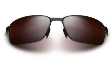 Image of Maui Jim Backswing Sunglasses, Maui Rose, Satin Dark Gunmetal R709-02S
