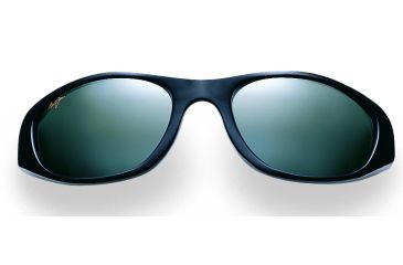 Image of Maui Jim Volcano Sunglasses - Gloss Black Frame, Neutral Grey Lenses - 142-02