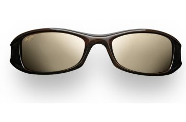 Image of Maui Jim Shaka Sunglasses - Brown Frame, HCL Bronze Lenses - H105-26