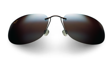Image of Maui Jim Ka'anapali Sunglasses - Metallic Gloss Copper Frame, Maui Rose Lenses - R501-23