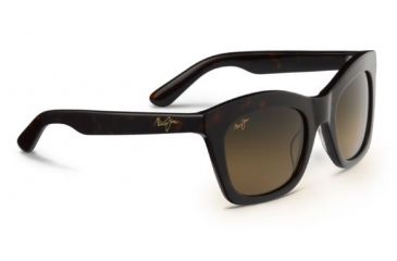 Image of Maui Jim Coco Palms Sunglasses,Square,Dark Tortoise Frame,Polarized HCL Bronze Lens HS720-10