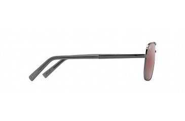 Image of Maui Jim Compass Polarized Aviator  Sunglasses,Gunmetal,Maui Rose Lens R714-02D