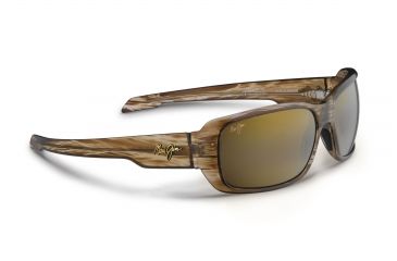 Image of Maui Jim Hamoa Beach Sunglasses w/ Rootbeer Frame and HCL Bronze Lenses - H226-15
