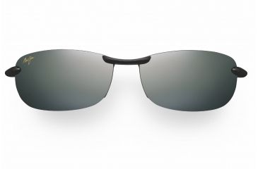 Image of Maui Jim Makaha Reader Sunglasses - Gloss Black Frame, Neutral Grey Lenses