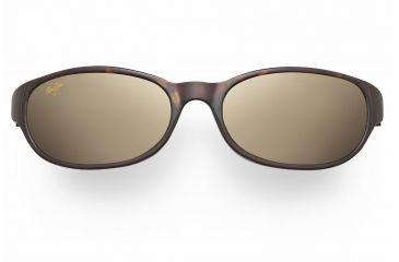 Image of Maui Jim Cyclone Sunglasses - Tortoise Frame, HCL Bronze Lenses - H136-10
