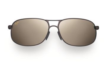 Image of Maui Jim Bayfront Sunglasses - Gloss Brown Frame, HCL Bronze Lenses - H205-25