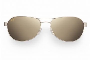 Image of Maui Jim Mahina Sunglasses - Gold Frame, HCL Bronze Lenses - H229-16