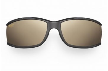 Image of Maui Jim Offshore Sunglasses - Gloss Black Frame, HCL Bronze Lenses - H444-02