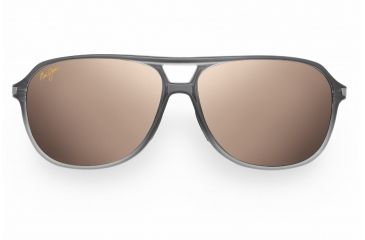 Image of Maui Jim Dawn Patrol Sunglasses - Grey Fade Frame, Maui Rose Lenses - R223-11