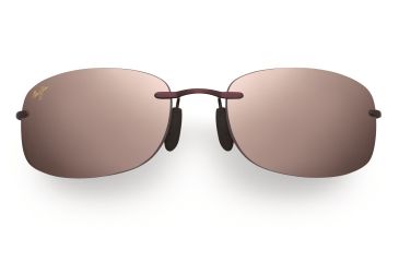Image of Maui Jim Honolua Bay Sunglasses - Burgundy Frame, Maui Rose Lenses - R516-07