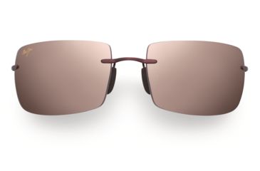 Image of Maui Jim Thousand Peaks Sunglasses - Burgundy Frame, Maui Rose Lenses - R517-07