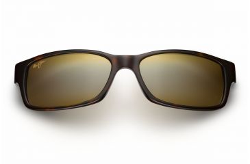 Image of Maui Jim Hidden Pinnacle Sunglasses - Dark Tortoise Frame,HCL Bronze Lens H298-10