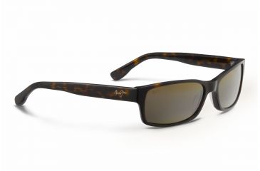 Image of Maui Jim Hidden Pinnacle Sunglasses - Dark Tortoise Frame,HCL Bronze Lens H298-10