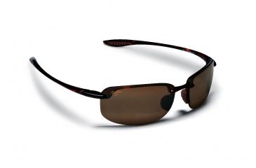 Image of Maui Jim Hookipa Reader Sunglasses - Tortoise Frame and HCL Bronze +2.00 Polarized Lens - Universal Fit H807N-1020