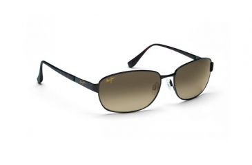 Image of Maui Jim Hs254 25a Driftwood Gloss Dark Brown Frame Hcl Bronze Lens Sunglasses