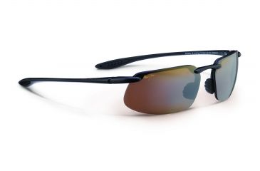 Image of Maui Jim Kanaha Sunglasses w/ Gloss Black Frame and HCL Bronze Lenses - H409-02