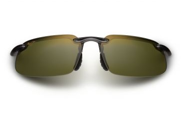 Image of Maui Jim Kanaha Sunglasses,Universal Fit - Smoke Grey Frame,Polarized Maui HT Lens HT409N-11