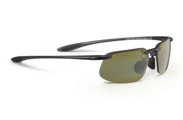 Image of Maui Jim Kanaha Sunglasses,Universal Fit - Smoke Grey Frame,Polarized Maui HT Lens HT409N-11