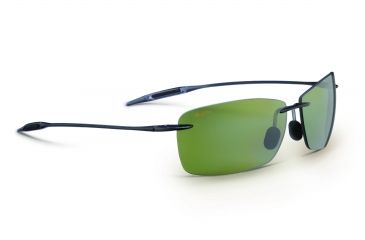 Image of Maui Jim Lighthouse Sunglasses w/ Smoke Grey Frame and Maui HT Lenses - HT423-11