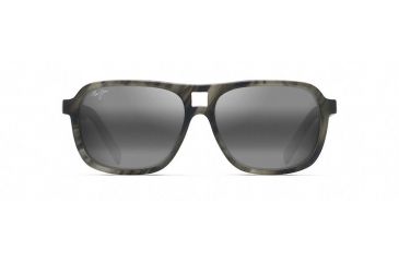 Image of Maui Jim Little Maks Polarized Aviator Sunglasses,Matte Green Smoke,Neutral Grey Lens 771-15SM