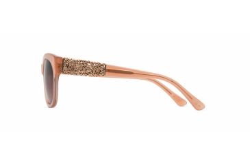 Image of Maui Jim Monstera Leaf Sunglasses, Guava Pink with Rose Gold Monstera Frame, Maui Rose Lens, RS747-09A